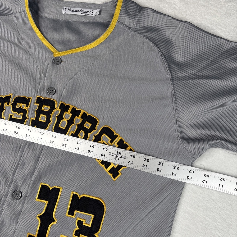 NWOT Headgear Classics Jersey Pittsburgh Crawfords Negro League #13 Men's Large - Picture 4 of 7
